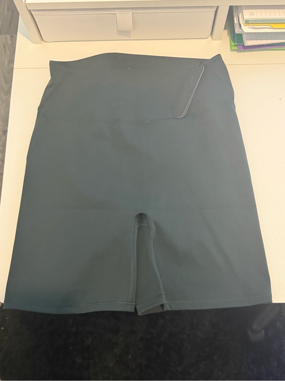 BNWT Nike SKIMS Dark Teal High-Rise 5” Bike Shorts